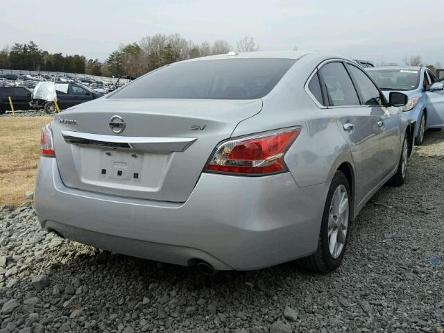 1N4AL3AP1FC597276 - 2015 NISSAN ALTIMA 2.5 SILVER photo 4