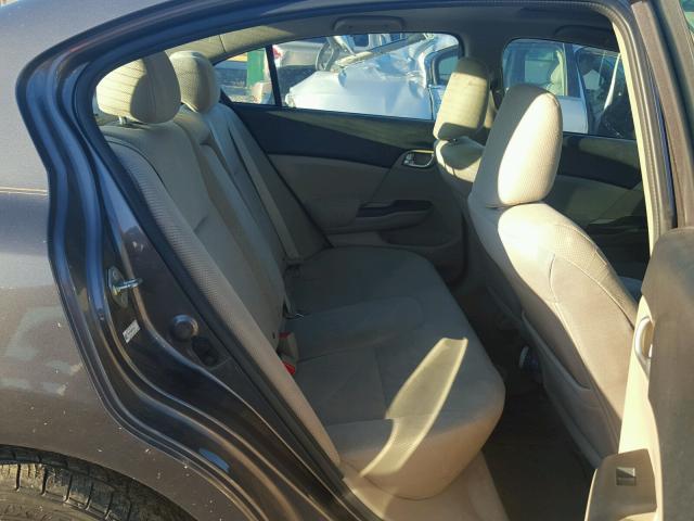19XFB2F86CE393172 - 2012 HONDA CIVIC EX Boz foto 6