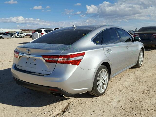 4T1BK1EB3FU171468 - 2015 TOYOTA AVALON XLE GRAY photo 4
