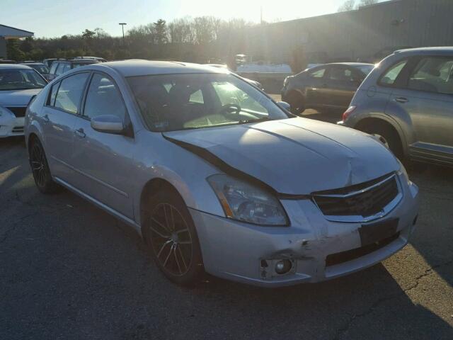 1N4BA41E67C809296 - 2007 NISSAN MAXIMA SE SILVER photo 1