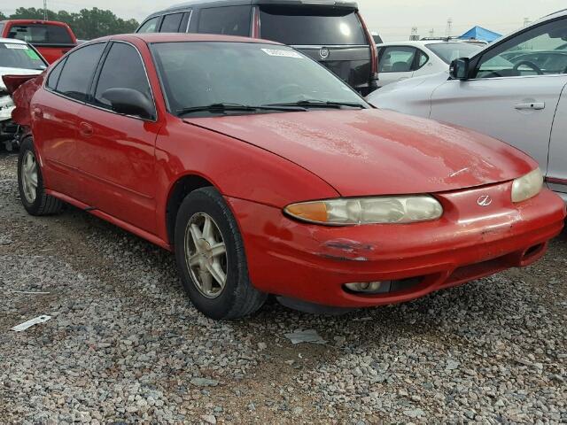 1G3NL52F03C145960 - 2003 OLDSMOBILE ALERO GL RED photo 1