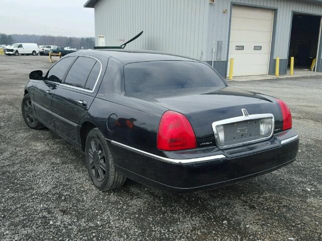 1LNHM84W77Y613311 - 2007 LINCOLN TOWN CAR E BLACK photo 3