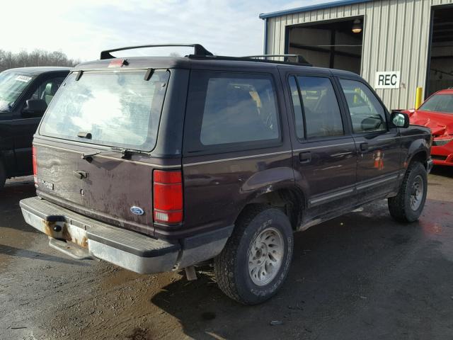 1FMDU34XXRUE06075 - 1994 FORD EXPLORER PURPLE photo 4