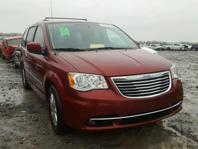 2C4RC1BG5ER217300 - 2014 CHRYSLER TOWN & COU RED photo 1