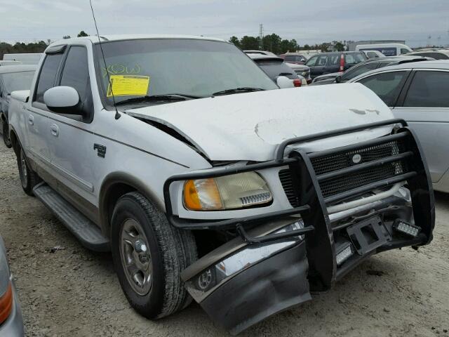 1FTRW07L22KC13125 - 2002 FORD F150 SUPER WHITE photo 1