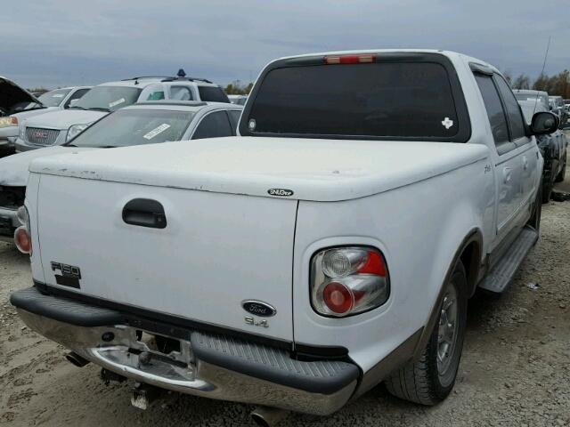 1FTRW07L22KC13125 - 2002 FORD F150 SUPER WHITE photo 4