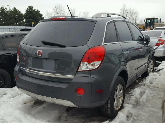 3GSCL33P98S692024 - 2008 SATURN VUE XE GRAY photo 4