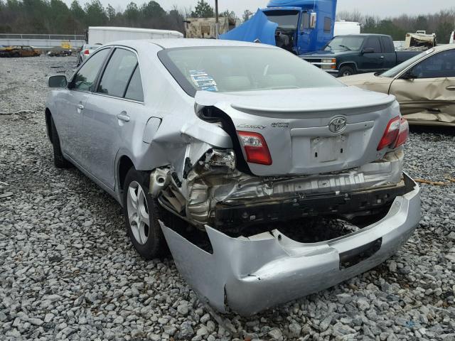 JTNBE46K373036067 - 2007 TOYOTA CAMRY NEW SILVER photo 3