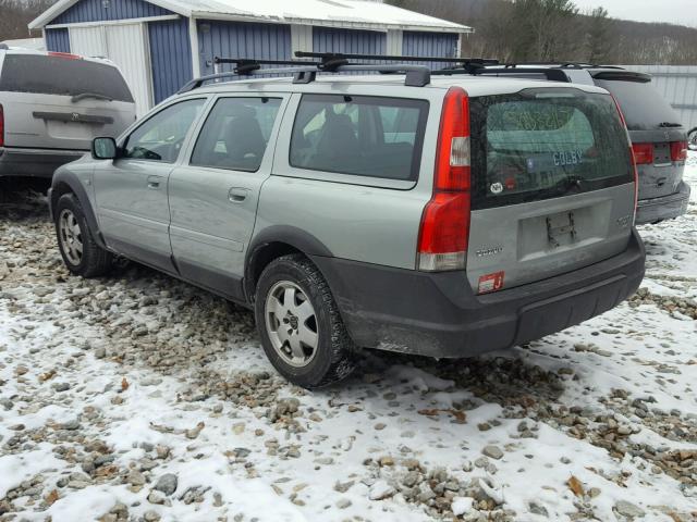 YV1SZ59H241162078 - 2004 VOLVO XC70 GRAY photo 3