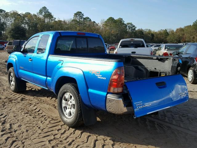 5TETU62N37Z446537 - 2007 TOYOTA TACOMA PRE BLUE photo 3