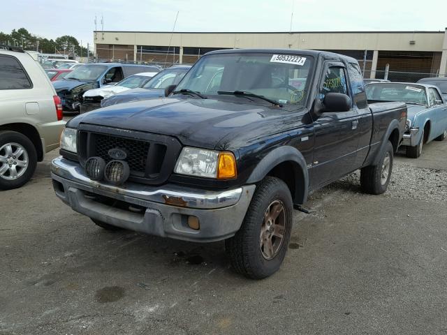 1FTZR45E04PB46002 - 2004 FORD RANGER SUP BLACK photo 2