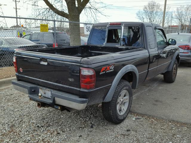 1FTZR45E04PB46002 - 2004 FORD RANGER SUP BLACK photo 4