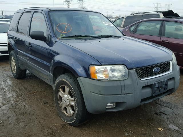 1FMYU931X3KD75043 - 2003 FORD ESCAPE XLT BLUE photo 1