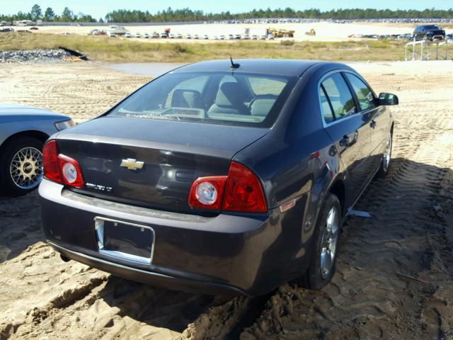 1G1ZC5EBXAF294276 - 2010 CHEVROLET MALIBU 1LT GRAY photo 4