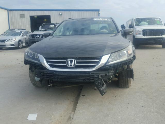 1HGCR2F39DA225485 - 2013 HONDA ACCORD LX GRAY photo 9