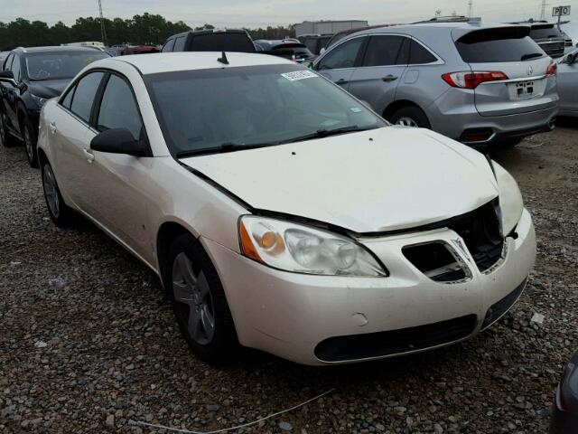 1G2ZG57B784168184 - 2008 PONTIAC G6 BASE CREAM photo 1