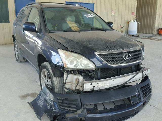 JTJHW31U760028985 - 2006 LEXUS RX 400 BLACK photo 1