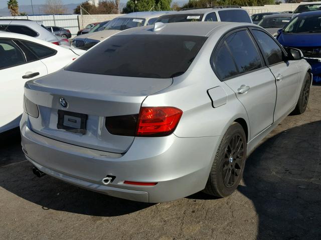 WBA3A5C55DF356202 - 2013 BMW 328 I SILVER photo 4