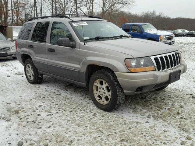 1J4GW48S41C632441 - 2001 JEEP GRAND CHER GRAY photo 1