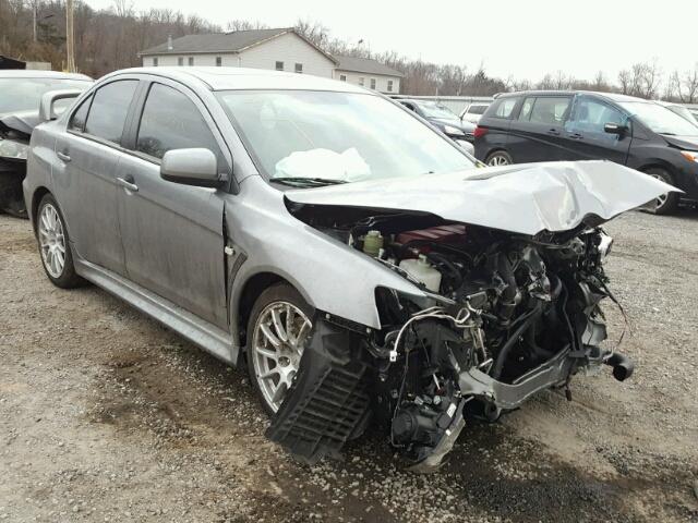 JA32W8FV1CU026286 - 2012 MITSUBISHI LANCER EVO GRAY photo 1