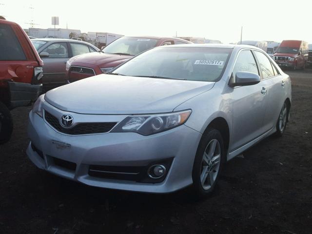 4T1BF1FK8EU792044 - 2014 TOYOTA CAMRY L SILVER photo 2