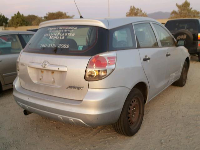 2T1KR32E06C586898 - 2006 TOYOTA COROLLA MA SILVER photo 4