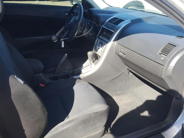 JTKDE3B7XA0306809 - 2010 TOYOTA SCION TC 灰色 照片 5