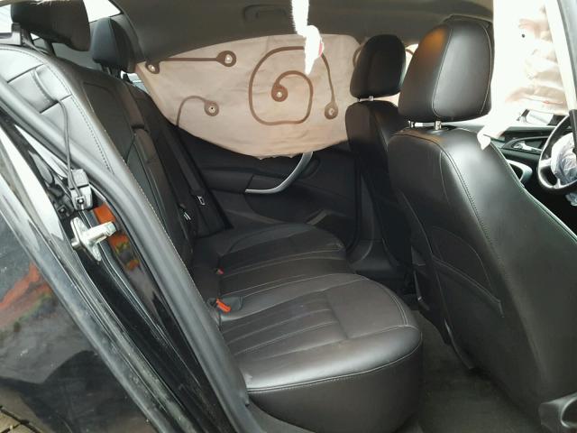 2G4GR5EK1C9158980 - 2012 BUICK REGAL BLACK photo 6