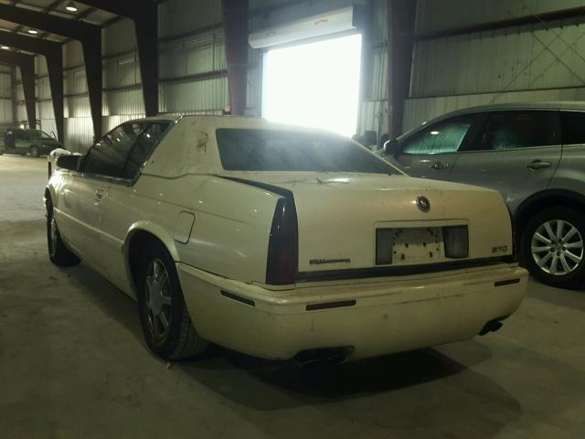 1G6ET1291XU615337 - 1999 CADILLAC ELDORADO T WHITE photo 3