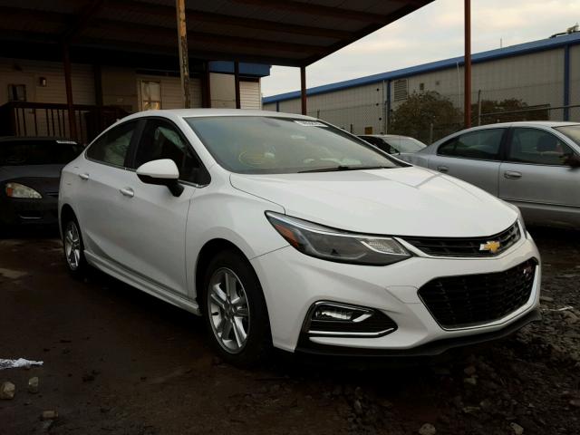 1G1BE5SM3G7262807 - 2016 CHEVROLET CRUZE LT WHITE photo 1