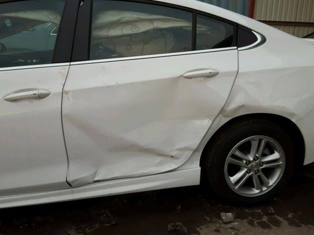 1G1BE5SM3G7262807 - 2016 CHEVROLET CRUZE LT WHITE photo 9