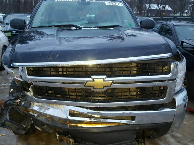 1GCHK29KX8E106256 - 2008 CHEVROLET SILVERADO BLUE photo 7