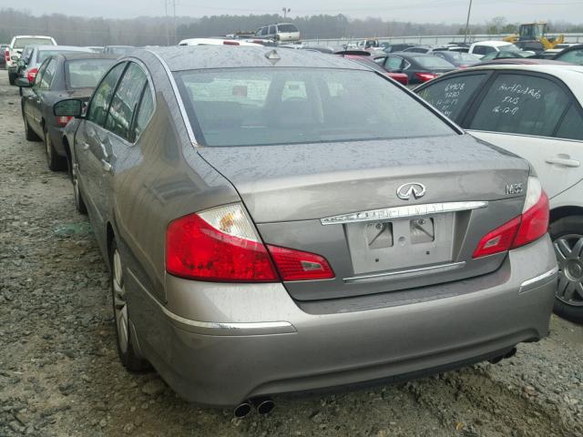 JNKAY01E68M602153 - 2008 INFINITI M35 BASE GRAY photo 3