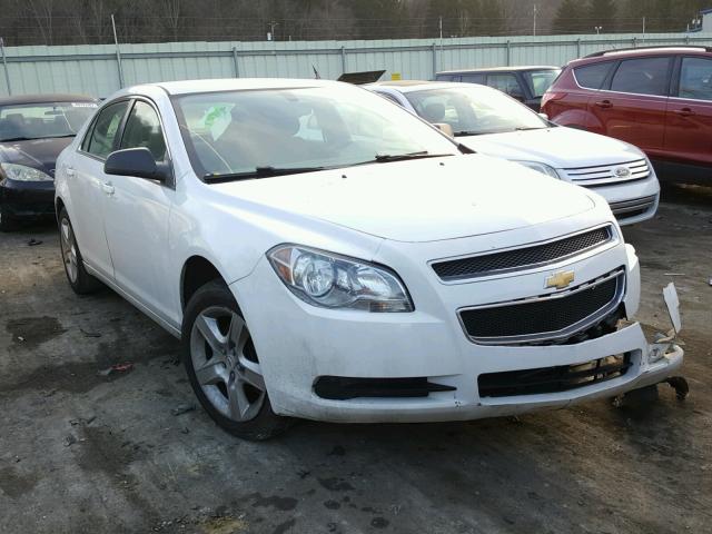 1G1ZB5E00CF197530 - 2012 CHEVROLET MALIBU LS WHITE photo 1