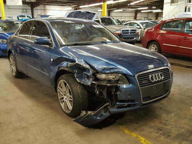 WAUDF68E25A444482 - 2005 AUDI A4 2.0T QU BLUE photo 1