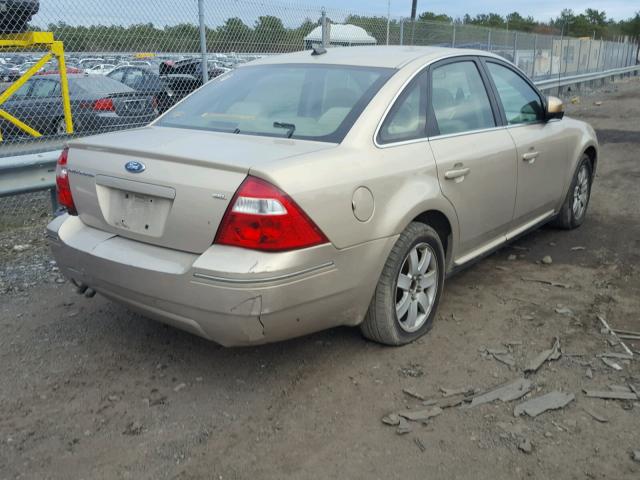 1FAHP24157G159004 - 2007 FORD FIVE HUNDR TAN photo 4