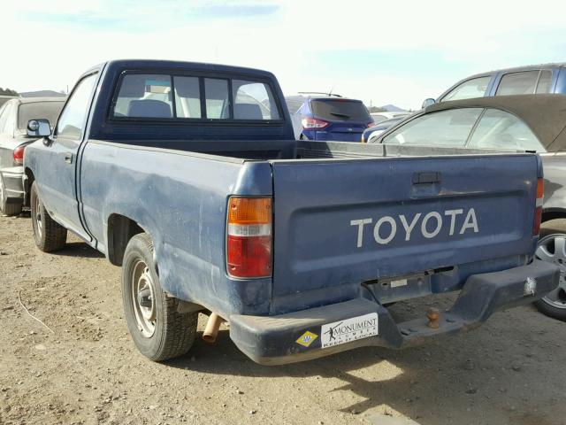 JT4RN81A6L5090289 - 1990 TOYOTA PICKUP 1/2 BLUE photo 3