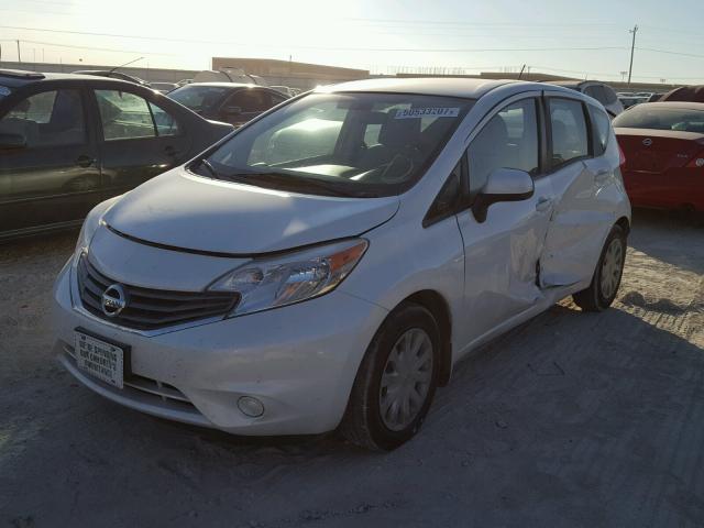 3N1CE2CP7EL428583 - 2014 NISSAN VERSA NOTE WHITE photo 2