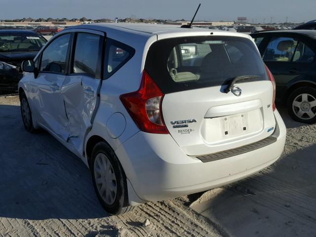 3N1CE2CP7EL428583 - 2014 NISSAN VERSA NOTE WHITE photo 3