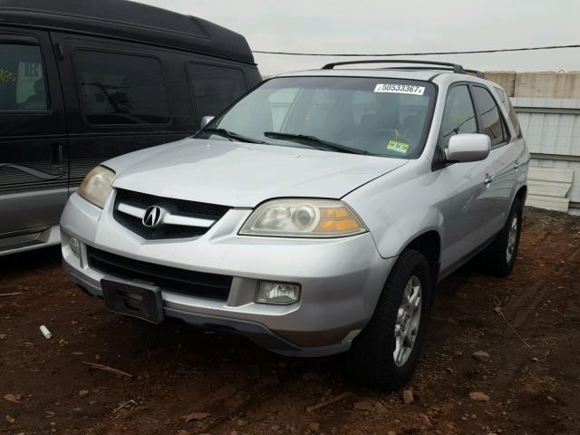 2HNYD18915H501217 - 2005 ACURA MDX TOURIN SILVER photo 2