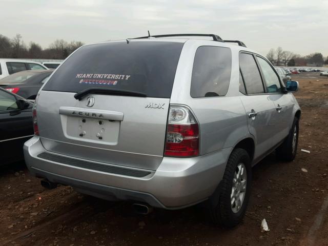 2HNYD18915H501217 - 2005 ACURA MDX TOURIN SILVER photo 4