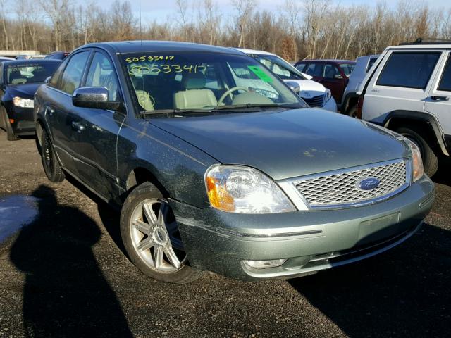 1FAHP28186G116995 - 2006 FORD FIVE HUNDR GREEN photo 1