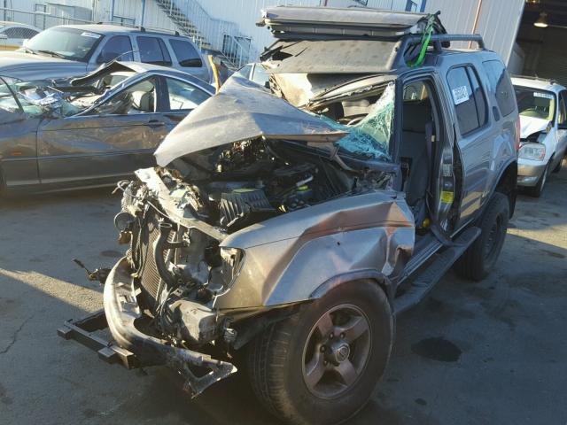 5N1ED28T73C657834 - 2003 NISSAN XTERRA XE GREEN photo 2