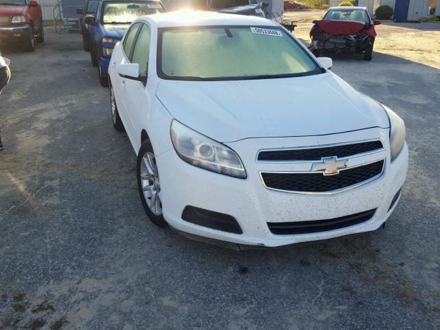 1G11C5SAXDF129034 - 2013 CHEVROLET MALIBU 1LT WHITE photo 1