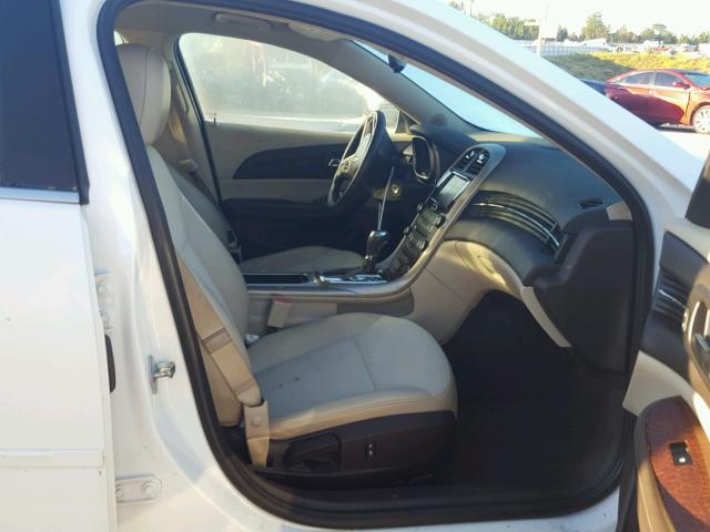 1G11C5SAXDF129034 - 2013 CHEVROLET MALIBU 1LT WHITE photo 5