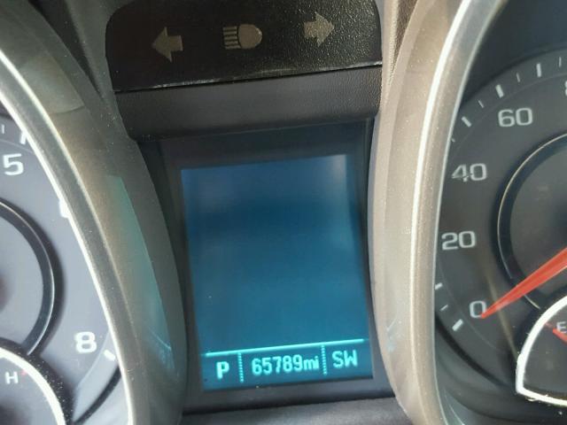 1G11C5SAXDF129034 - 2013 CHEVROLET MALIBU 1LT WHITE photo 8