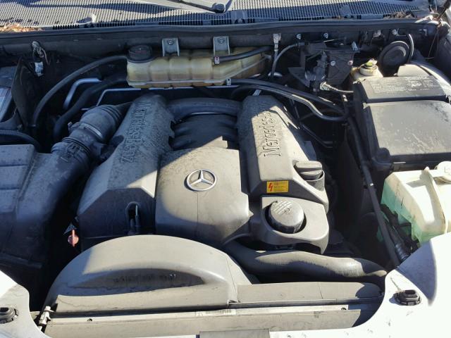 4JGAB57E15A564461 - 2005 MERCEDES-BENZ ML 350 SILVER photo 7