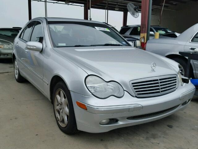 WDBRF61J34E016720 - 2004 MERCEDES-BENZ C 240 SILVER photo 1