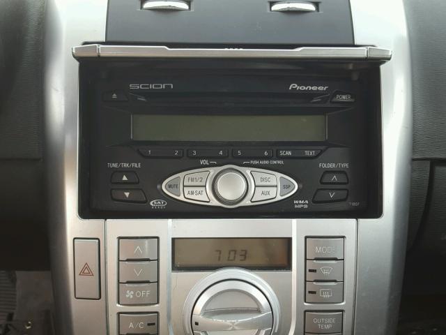 JTKDE177860083836 - 2006 TOYOTA SCION TC 灰色 照片 9