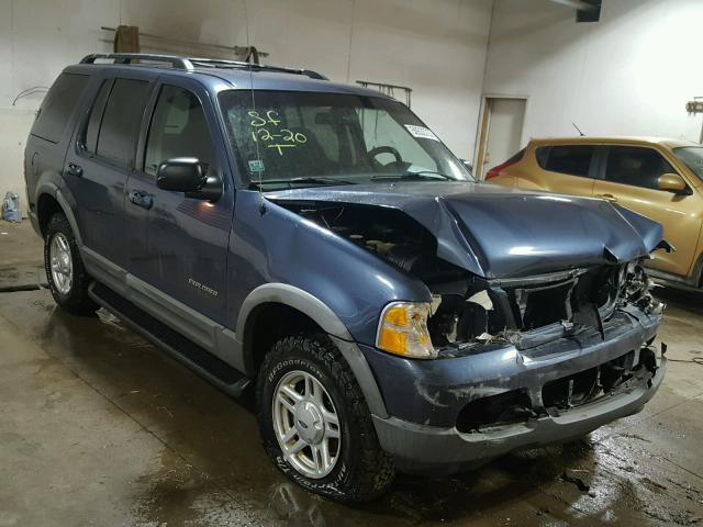 1FMZU73E92ZA75169 - 2002 FORD EXPLORER X BLUE photo 1